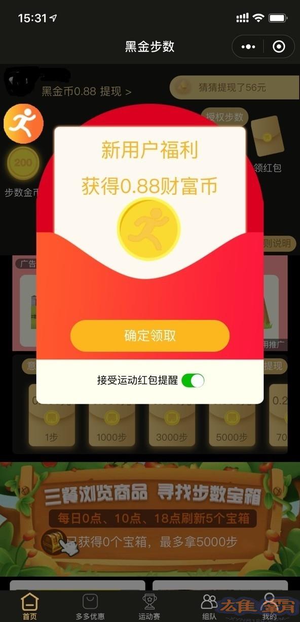 黑金步数